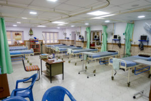 Aufwachraum in der Klinik