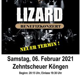 Benefizkonzert Lizard in Köngen